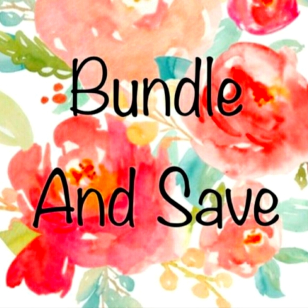 BUNDLE  AND SAVE! Bundle and save with an extra 15% off today!